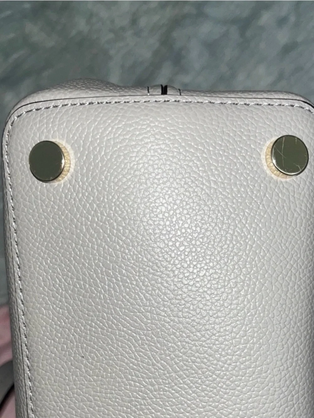 Kate Spade Gray Leather Satchel